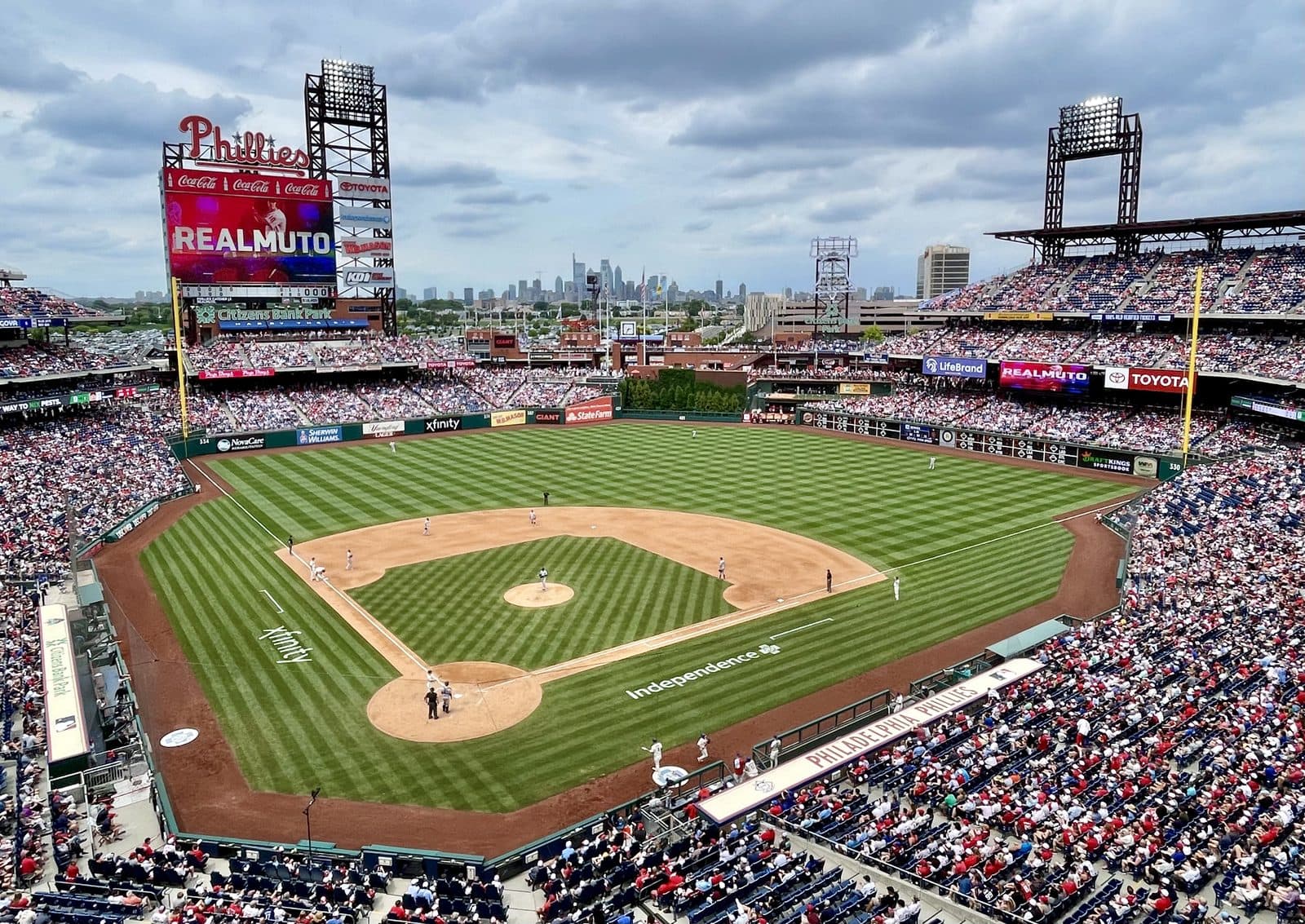 Citizens Bank Park, 2021 — View of Citizens Bank Park in June 2021. Photo by Chris6d.