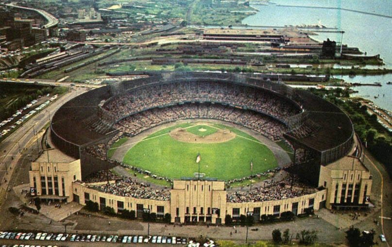 Cleveland Stadium, 1955 — Cleveland Municipal Stadium