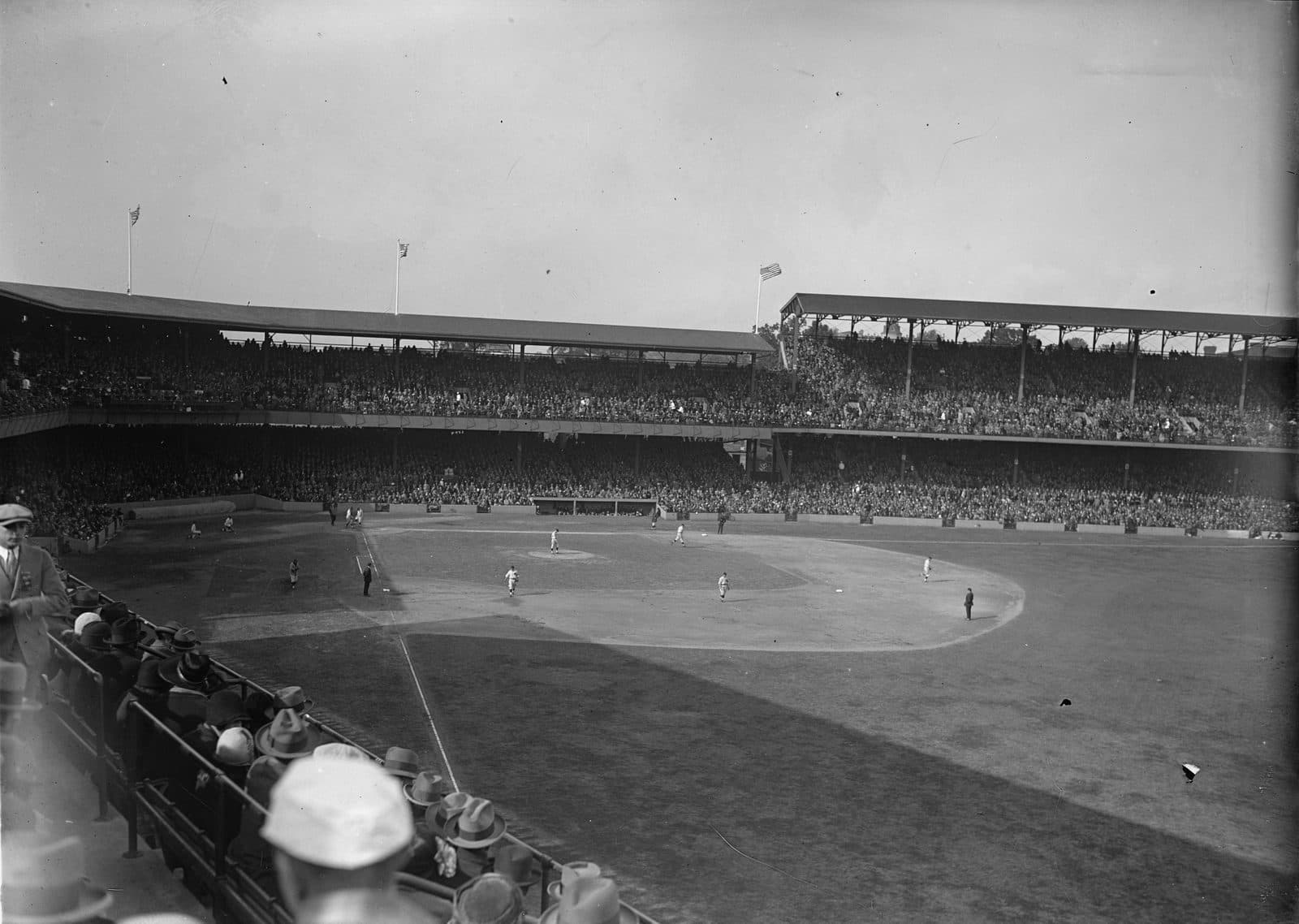 Griffith Stadium, 1925 — Griffith Stadium , Washington D.C., during the 1925 World Series.