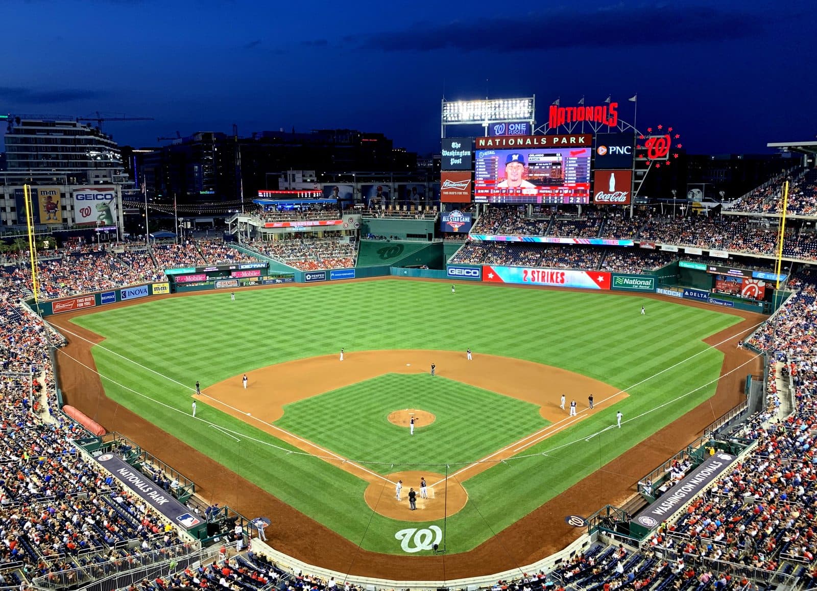 Nationals Park, 2019 — Nationals Park in Washington, D.C.