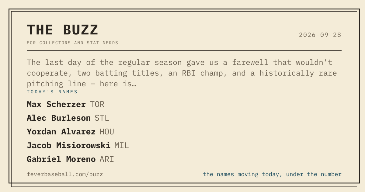 The link preview card for /buzz/2026-09-28