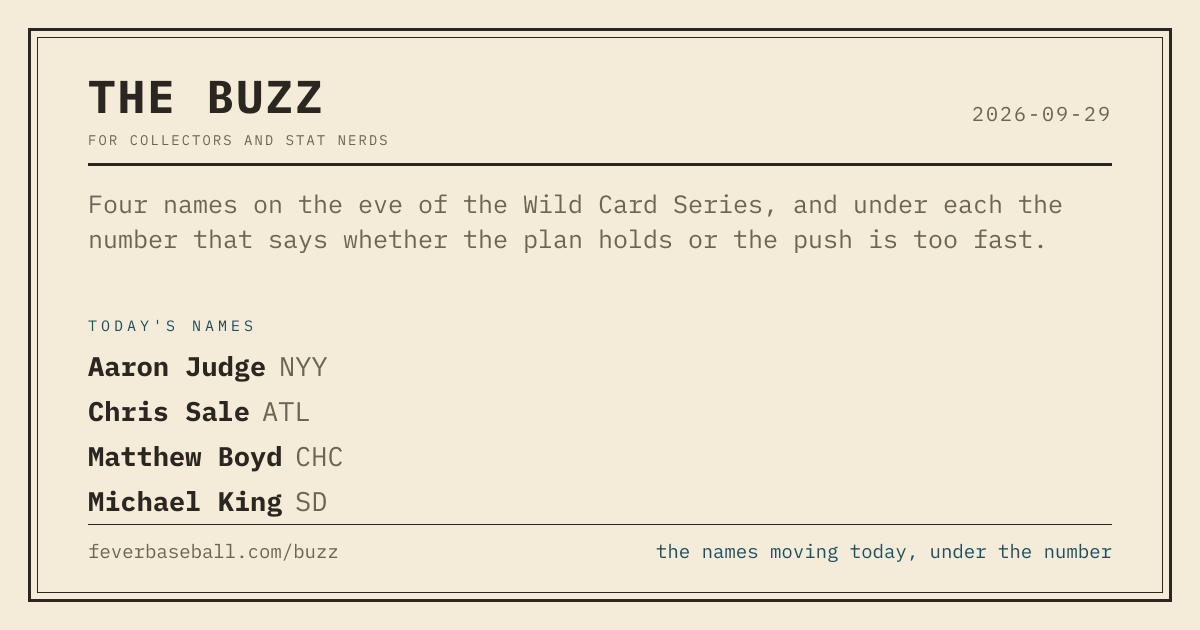 The link preview card for /buzz/2026-09-29