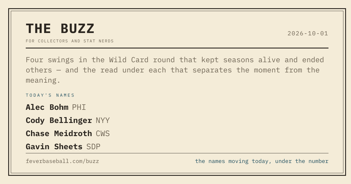 The link preview card for /buzz/2026-10-01