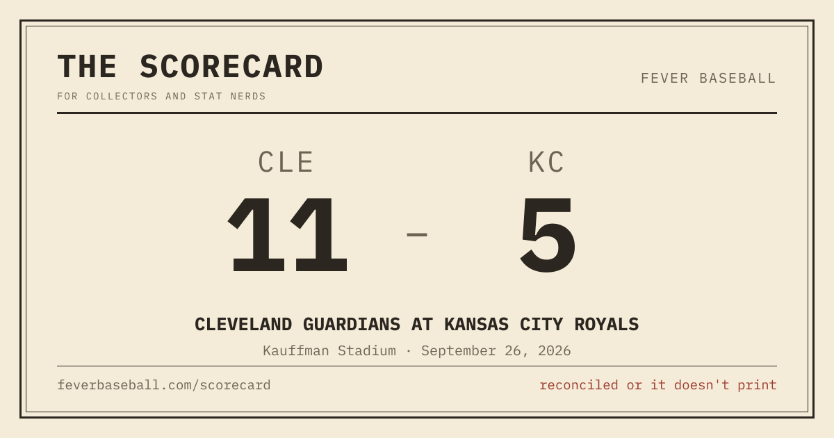 The link preview card for /scorecard/2026-09-26-cle-kc